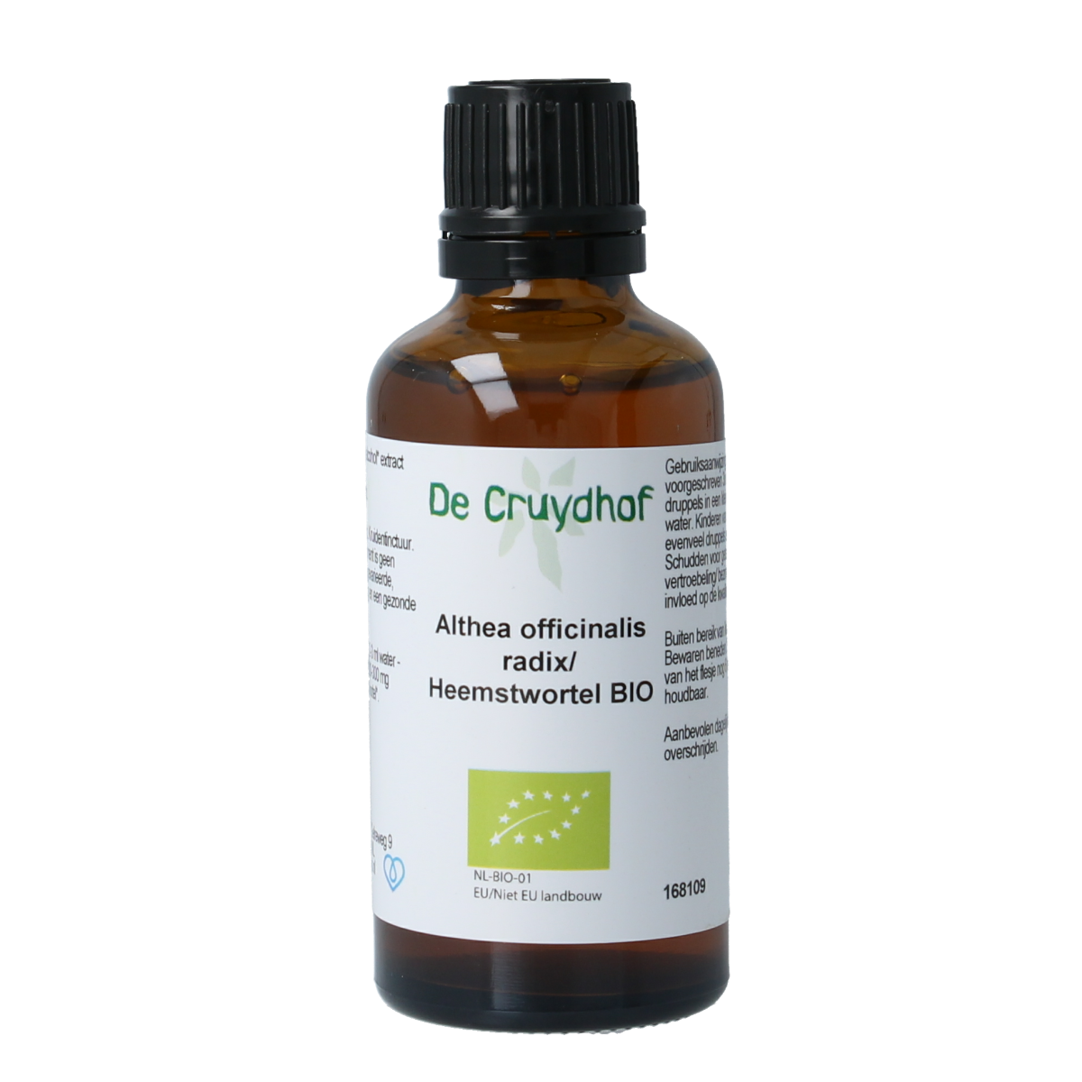 Cruydhof Althaea officinalis rad/heemst tinctuur bio 50.00 Milliliter