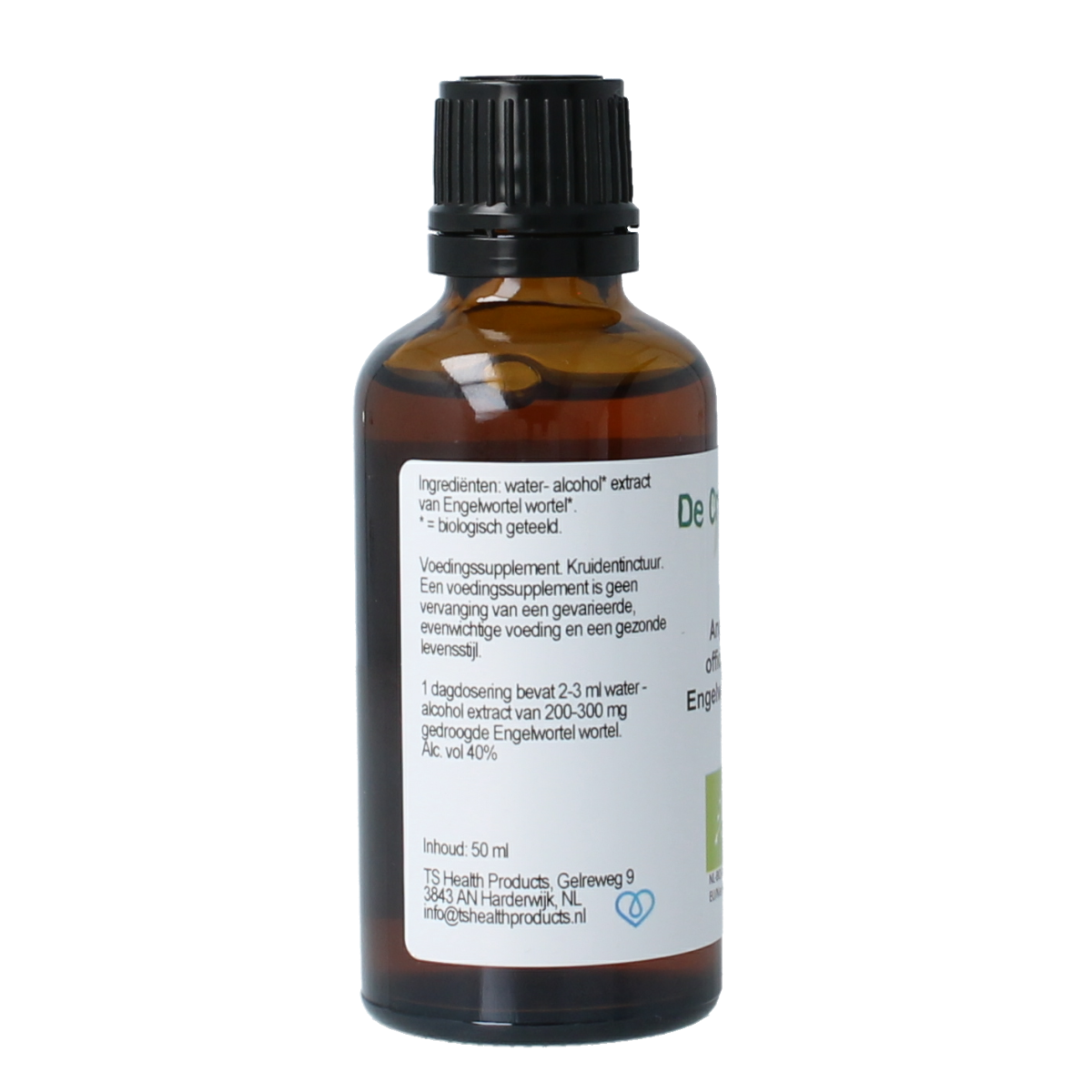 Cruydhof Angelica officinalis/engelwortel tinctuur bio 50.00 Milliliter