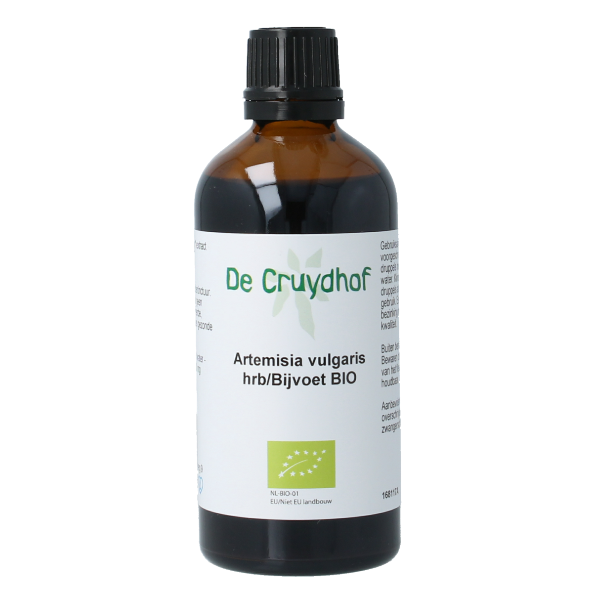 Cruydhof Artemisia vulgaris herb/bijvoet tinctuur bio 100.00 Milliliter