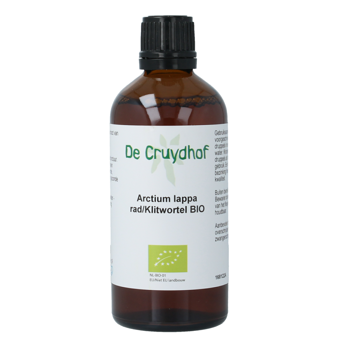Cruydhof Arctium lappa/grote klis tinctuur bio 100.00 Milliliter