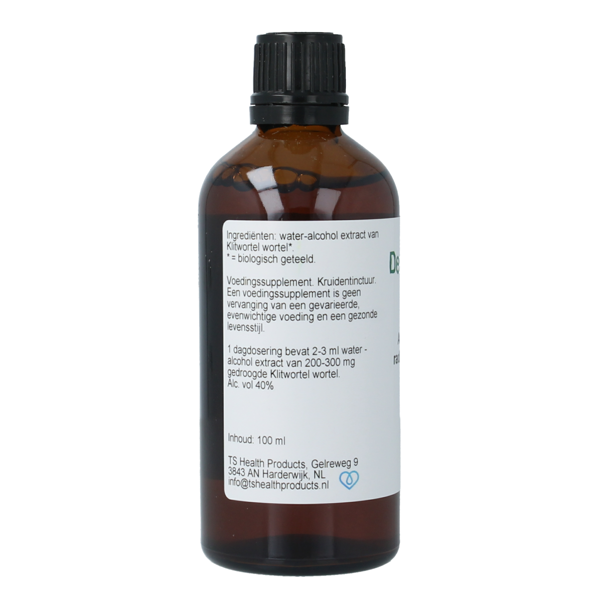 Cruydhof Arctium lappa/grote klis tinctuur bio 100.00 Milliliter