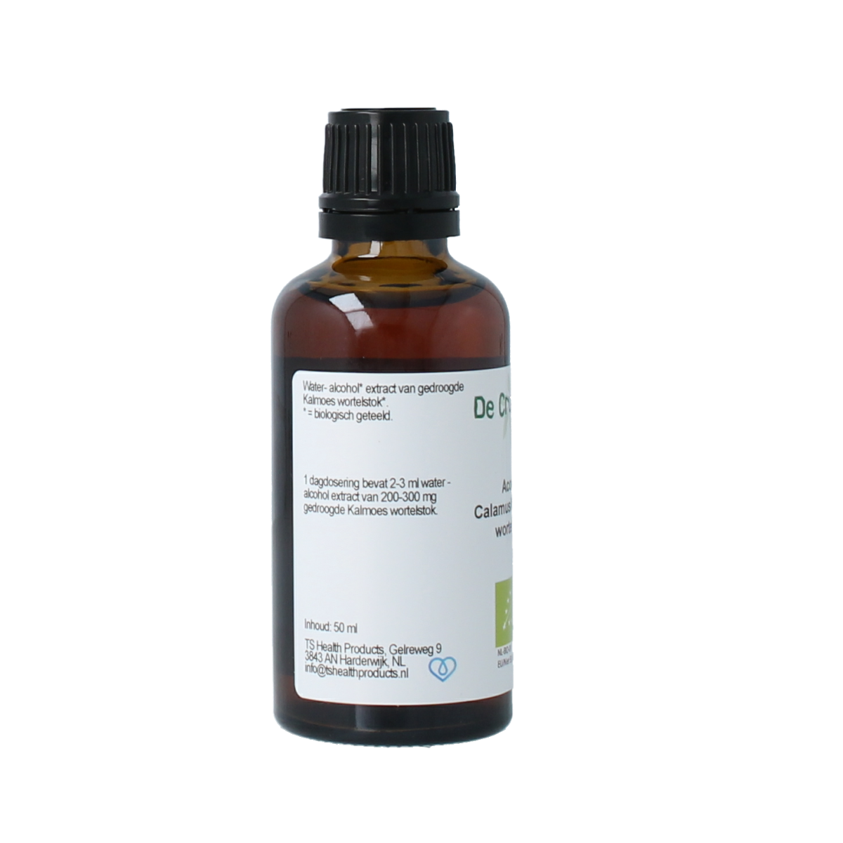Cruydhof Acorus calamus/kalmoeswortel tinctuur bio 50.00 Milliliter