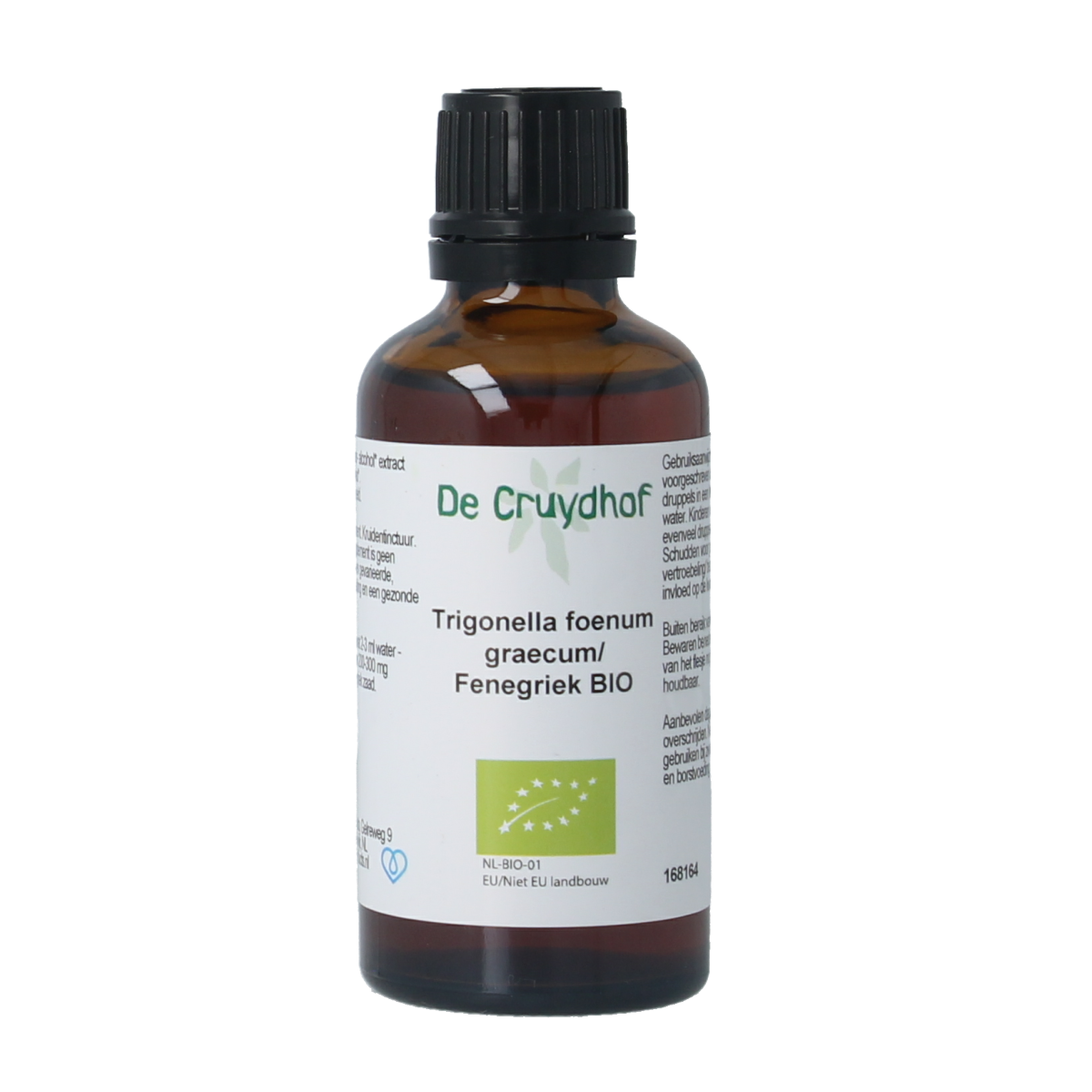 Cruydhof Trigonella foen gr / fenegriek tinctuur bio 50.00 Milliliter