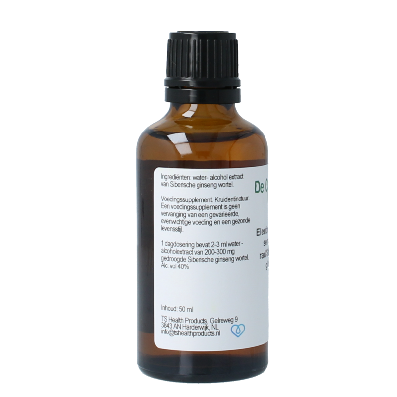 Cruydhof Eleutherococcus senticosus radix tinctuur 50 Milliliter