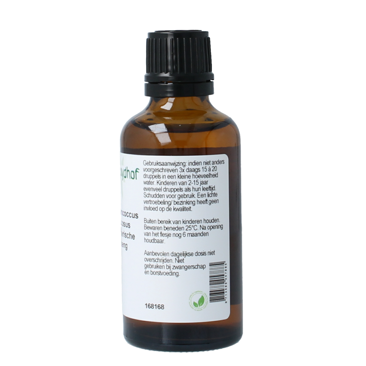 Cruydhof Eleutherococcus senticosus radix tinctuur 50.00 Milliliter
