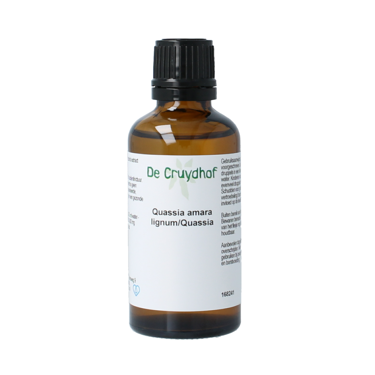 Cruydhof Quassia amara lign tinctuur 50.00 Milliliter