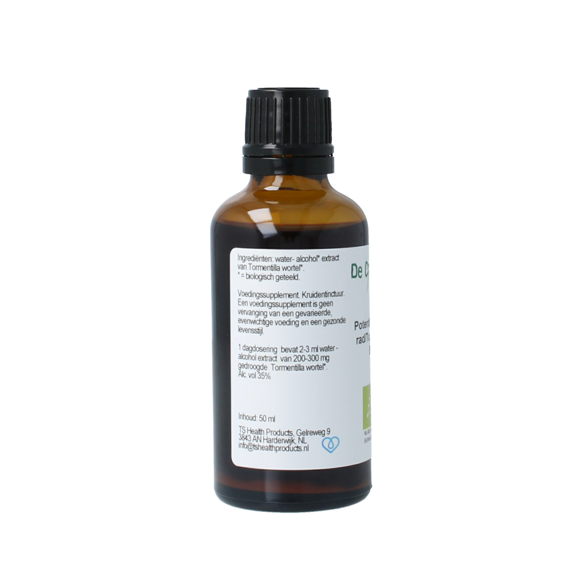 Cruydhof Tormentil wortel tinctuur bio 50.00 Milliliter