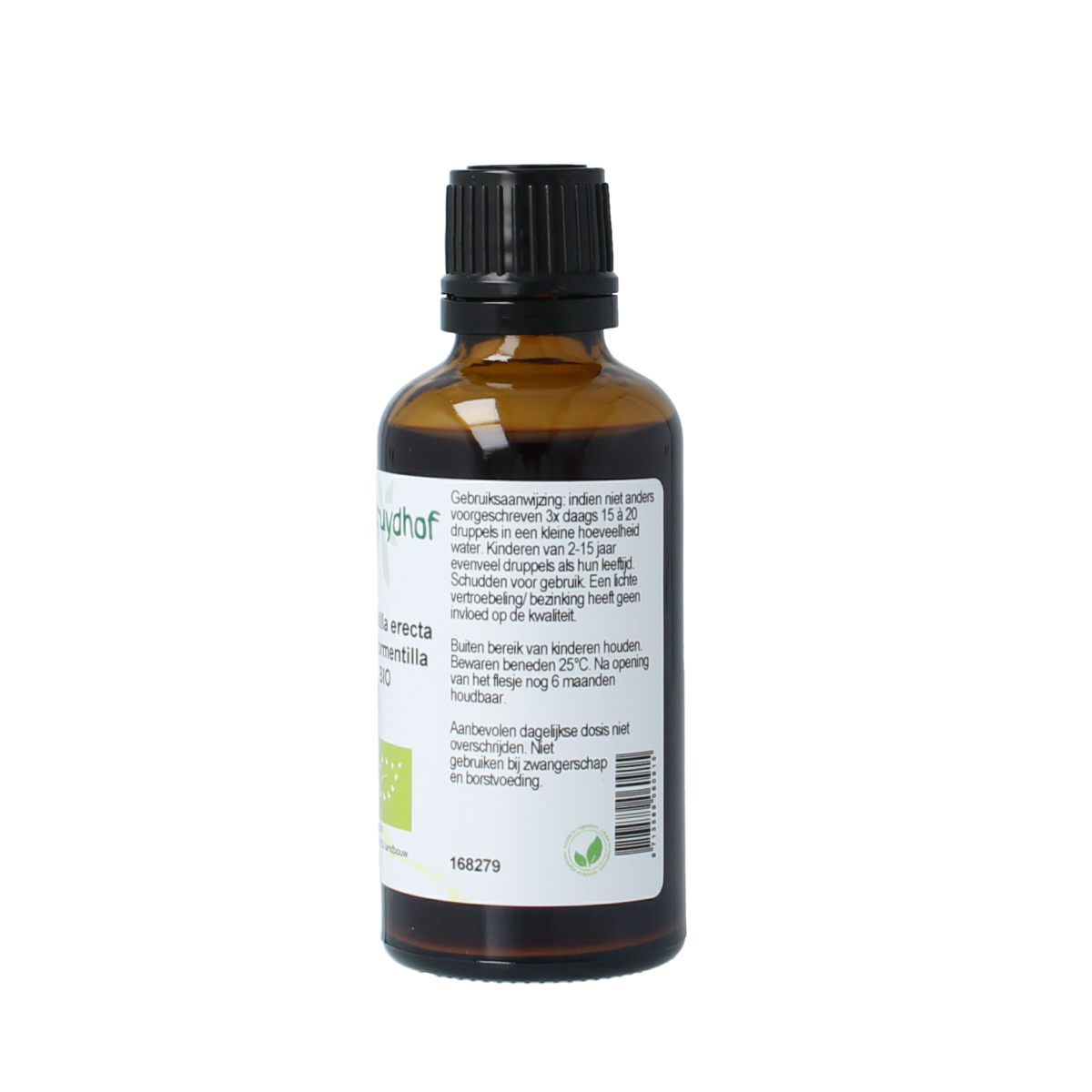 Cruydhof Tormentil wortel tinctuur bio 50.00 Milliliter