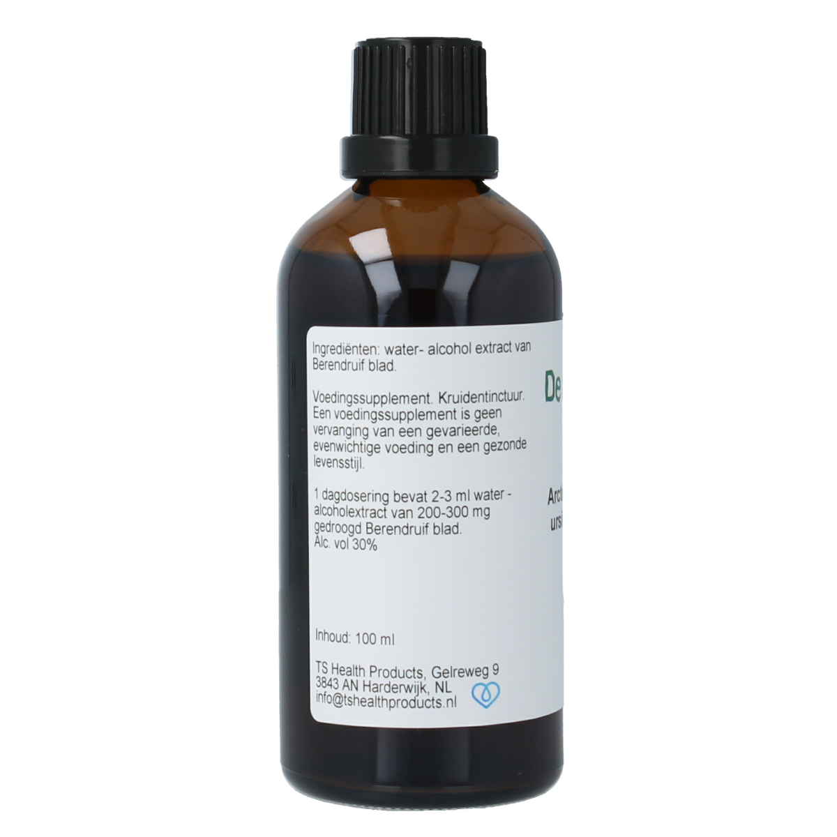 Cruydhof Arctostaphylus uva ursi/berendruif tinctuur 100.00 Milliliter