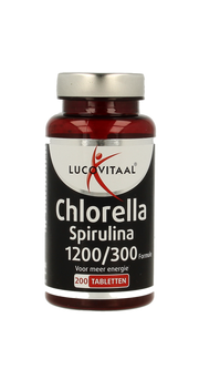 Lucovitaal Chlorella spirulina 200.00 Tabletten