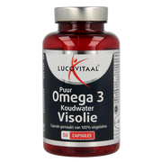 Lucovitaal Koudwater visolie puur omega 3 50.00 Capsules