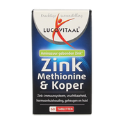Lucovitaal Zink methionine & koper 60.00 Tabletten