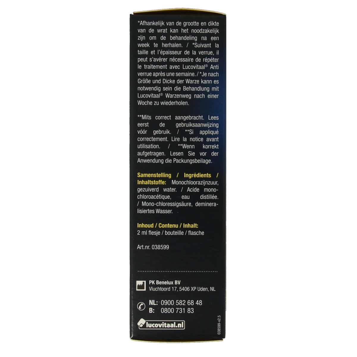 Lucovitaal Wrat weg 2.00 Milliliter
