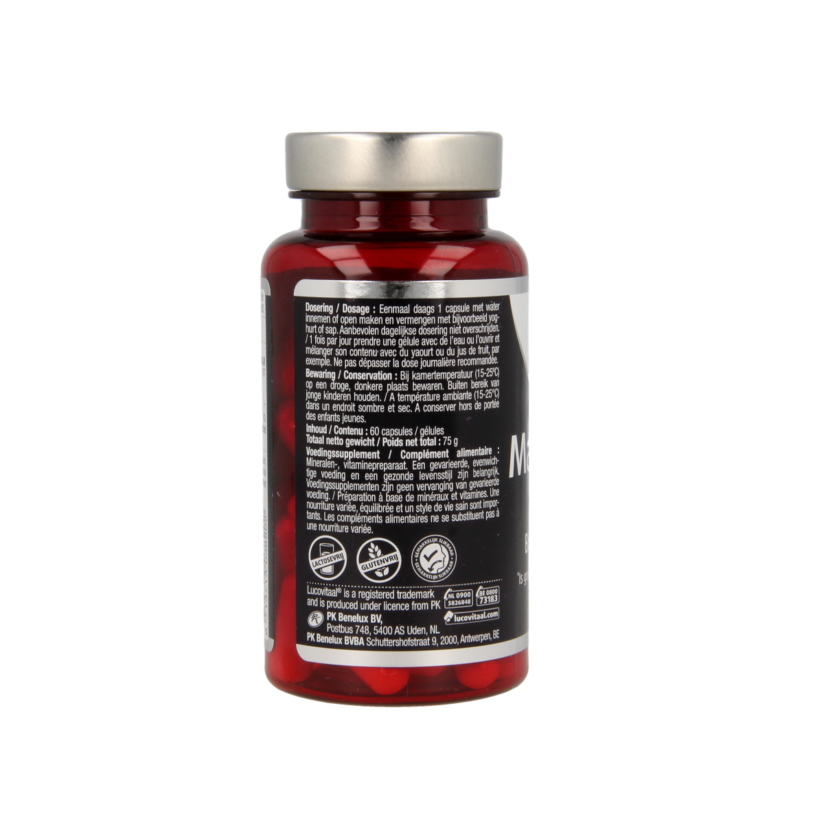 Lucovitaal Magnesium 400 met B6 en L-Tryptofaan 60.00 Capsules