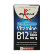 Lucovitaal Vitamine B12 1000mcg 60.00 Kauwtabletten