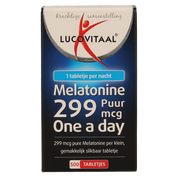 Lucovitaal Melatonine puur 0.299mg 500.00 Tabletten
