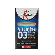 Lucovitaal Vitamine D3 75mcg 80.00 Capsules