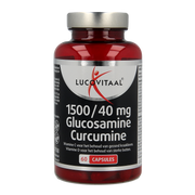 Lucovitaal Glucosamine & curcumine 1500/40mg 60.00 Capsules