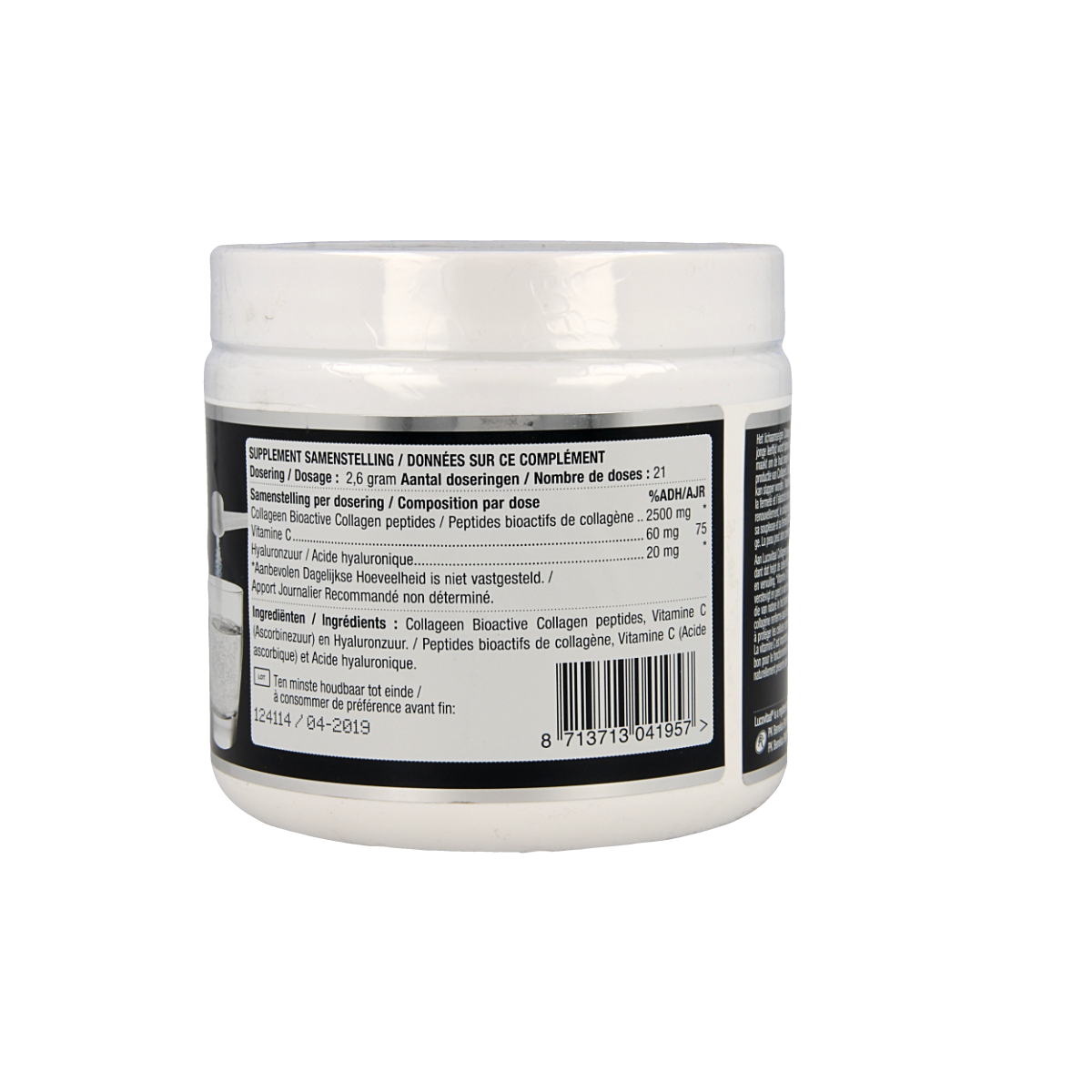Lucovitaal Super collageen beauty poeder 54.60 Gram