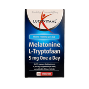 Lucovitaal Melatonine L-Tryptofaan 5mg 30.00 Tabletten