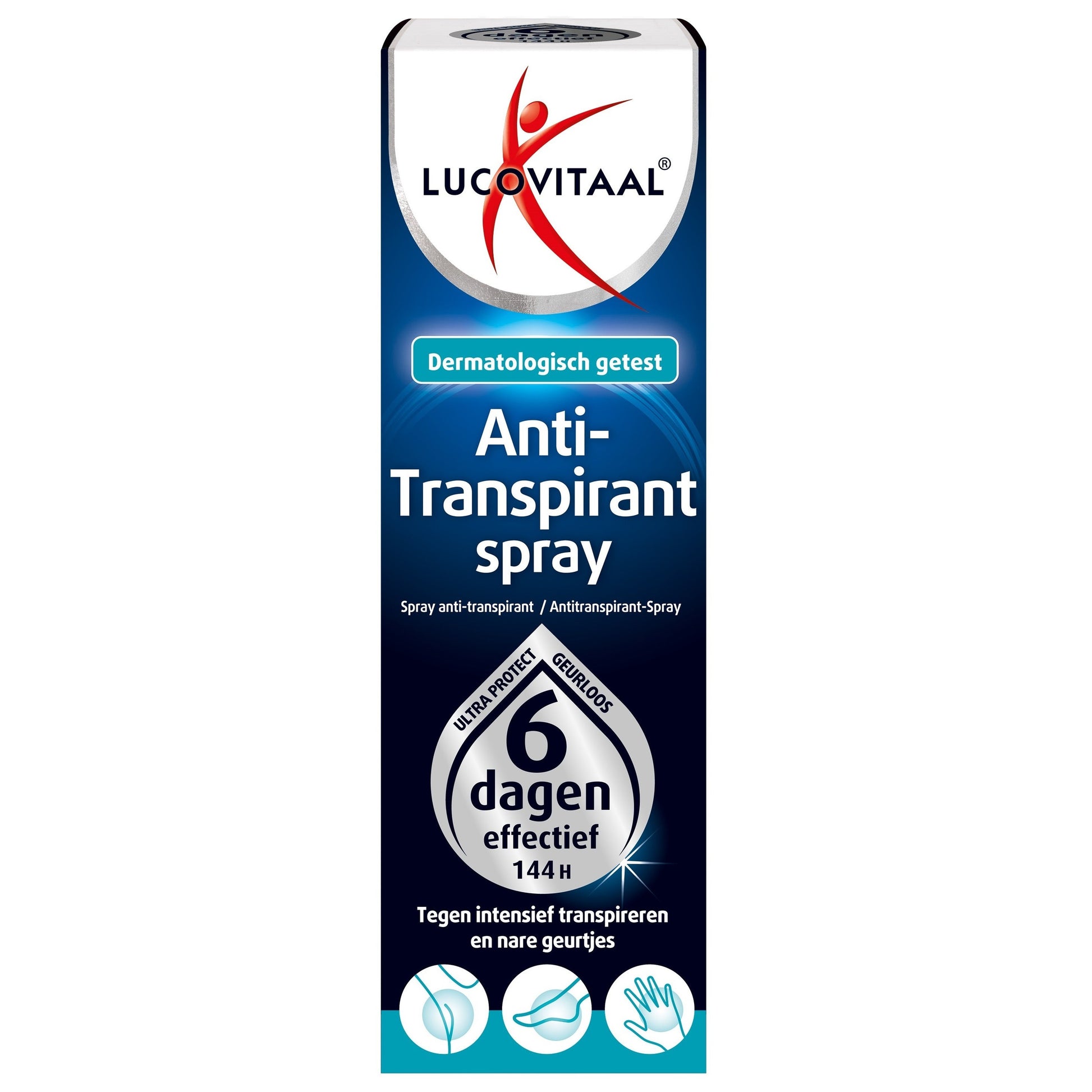 Lucovitaal Anti-transpirant spray 40 Milliliter