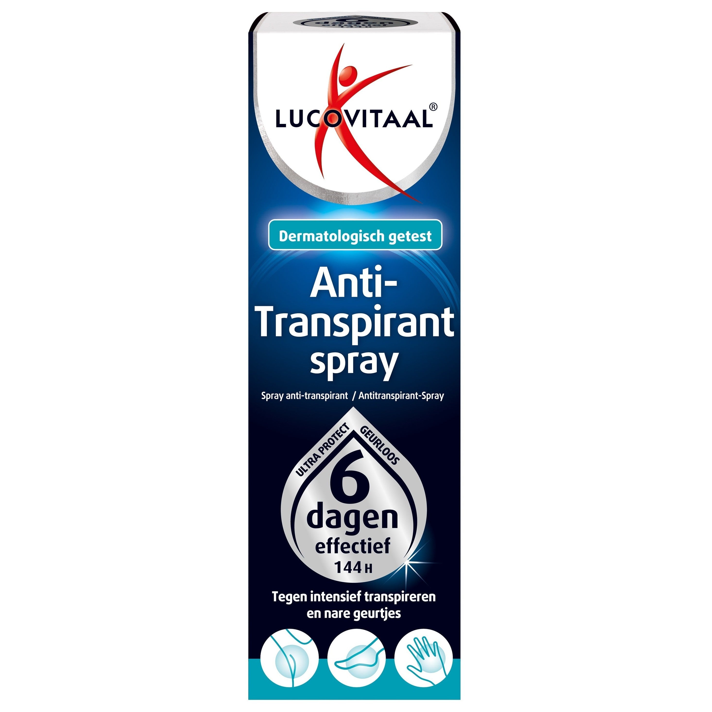 Lucovitaal Anti-transpirant spray 40 Milliliter