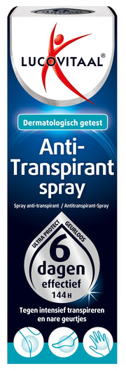 Lucovitaal Anti-transpirant spray 40.00 Milliliter