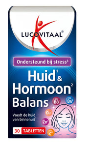 Lucovitaal Huid & Hormoon balans 30.00 Tabletten