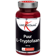 Lucovitaal L-tryptofaan puur 600mg 60 Capsules