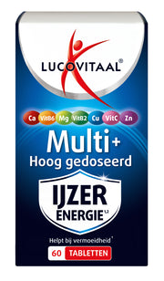 Lucovitaal Multi+ hoog gedoseerd 60.00 Tabletten
