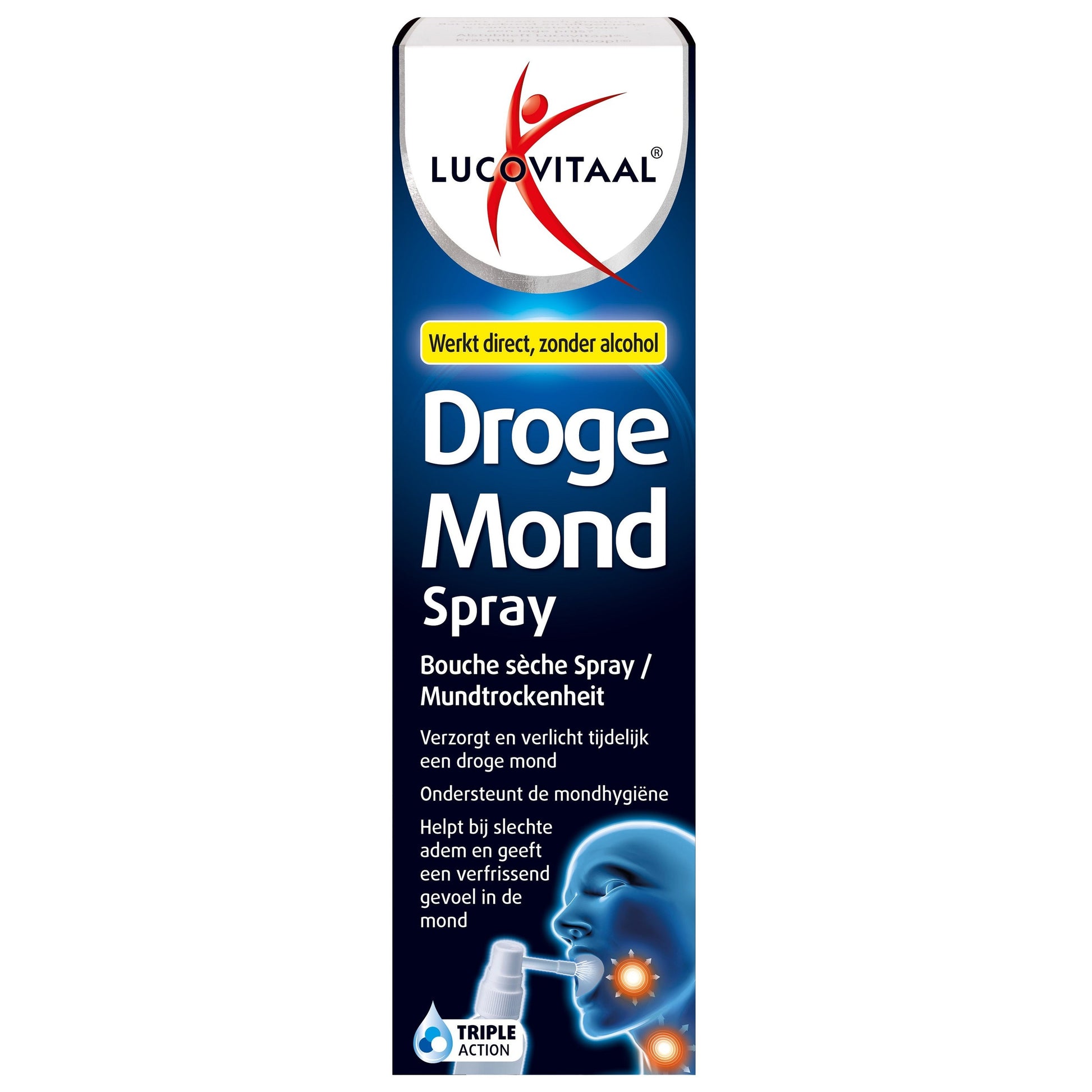 Lucovitaal Droge mond spray 20 Milliliter