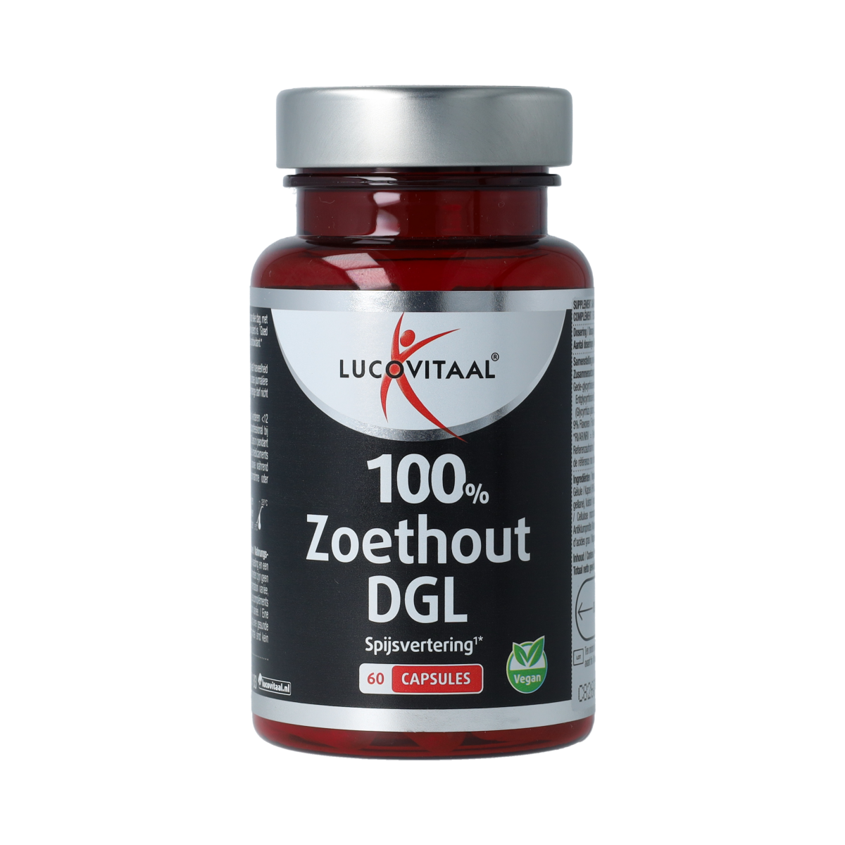 Lucovitaal Zoethout DGL 100%  60.00 Capsules