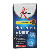 Lucovitaal Hersenen & darm support Bioticomel 30.00 Capsules