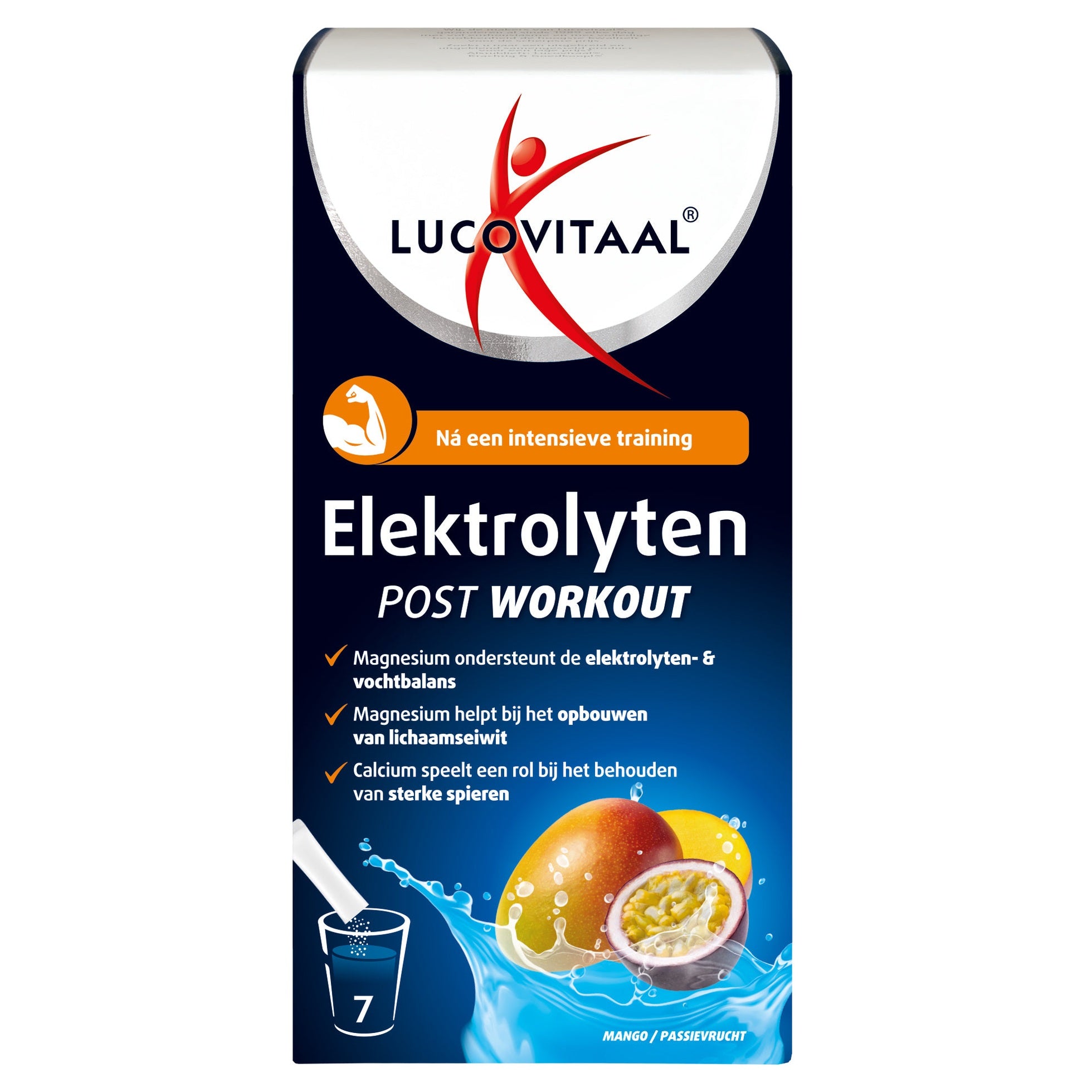 Lucovitaal Elektrolyten post workout 7 Sachets