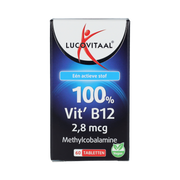 Lucovitaal Vitamine B12 100% 60.00 Tabletten