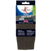 Lucovitaal Bamboe huissokken anti slip one size 1.00 Paar