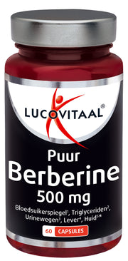 Lucovitaal Berberine 500mg puur 60.00 Capsules