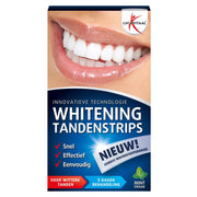 Lucovitaal Whitening tandenstrips mint 1 Set