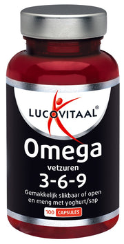Lucovitaal Omega 3 6 9 vetzuren 100.00 Capsules