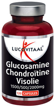 Lucovitaal Glucosamine chondroitine visolie 120.00 Capsules