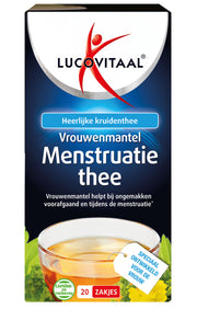 Lucovitaal Menstruatie vrouwenmantel thee 20.00 Zakjes