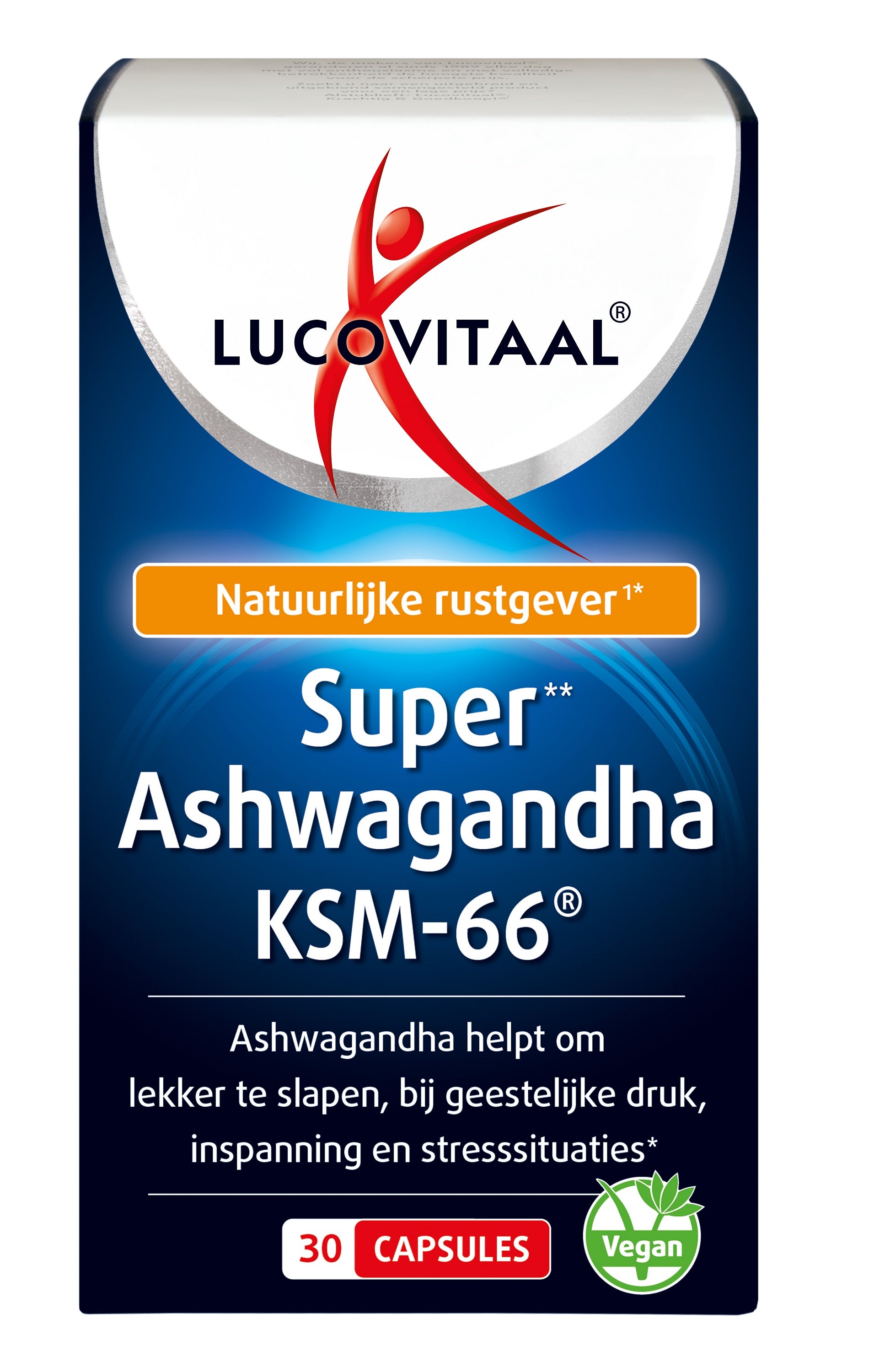 Lucovitaal Ashwagandha KSM-66 30.00 Capsules
