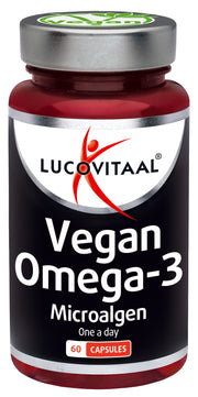 Lucovitaal Omega-3 microalgen vegan 60.00 Vegetarische capsules