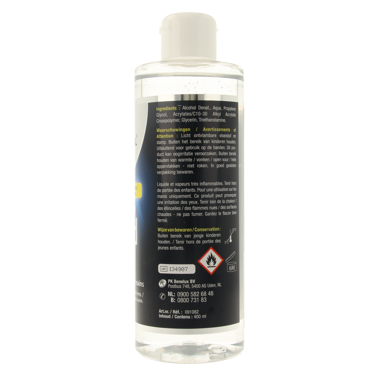 Lucovitaal Hand gel hygienisch 400.00 Milliliter
