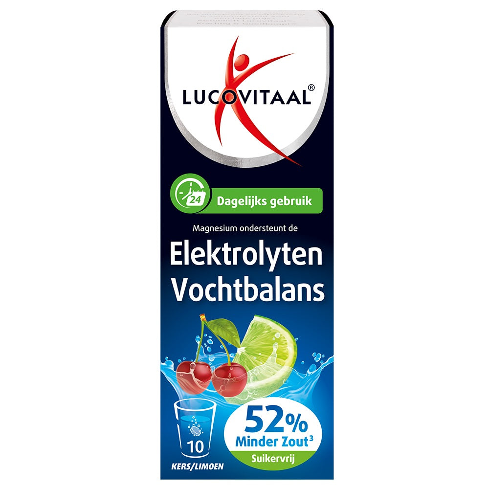 Lucovitaal Elektrolyten dagelijks gebruik 10 Bruistabletten