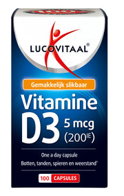 Lucovitaal D3 Vitamine 100% 100.00 Capsules