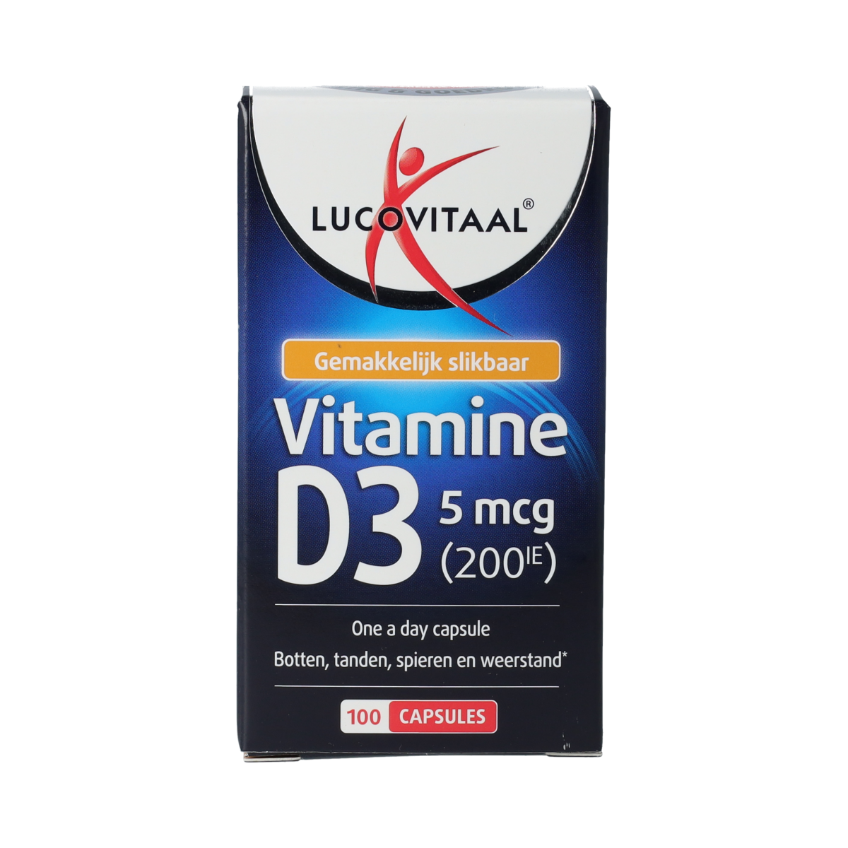 Lucovitaal D3 Vitamine 100% 100.00 Capsules