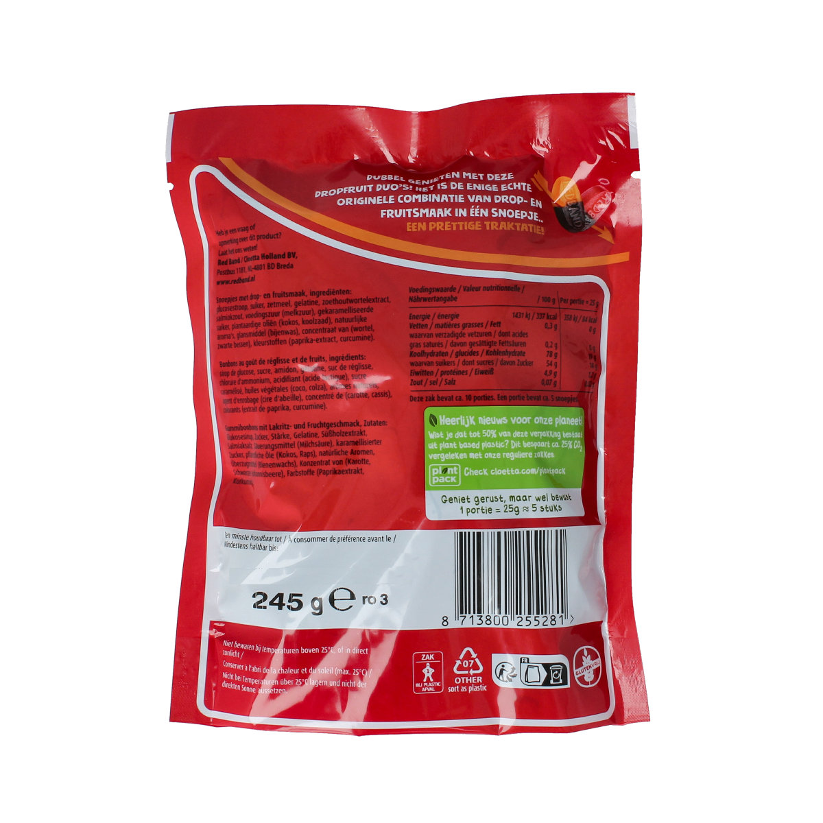 Red Band Dropfruit duo 245.00 Gram