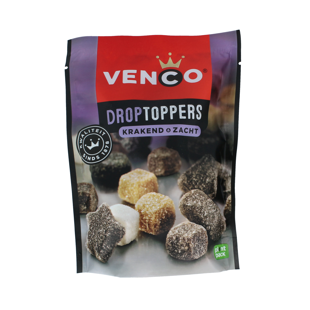 Venco Droptoppers krakend en zacht 215.00 Gram