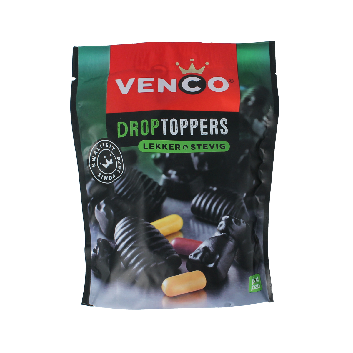 Venco Droptoppers lekker stevig 225.00 Gram
